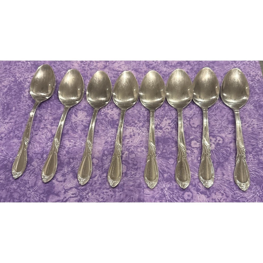 Farberware Majestic Soup Spoon‎ Spoons Stainless Steel Flatware Set of 8